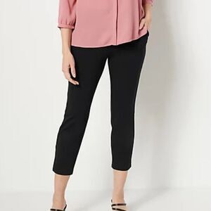 New Belle by Kim Gravel Ponte Ankle Pants Sz 30 Plus